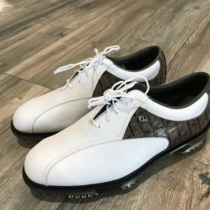 Footjoy Dry Joys Reptile Embossed Leather Size 9